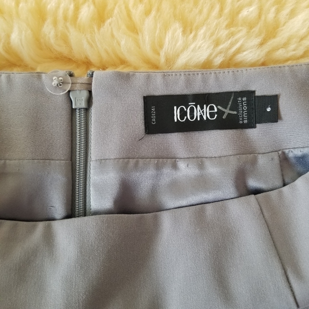 Icone Simons Pale Purple Mini Pencil Skirt - Picture 4 of 6